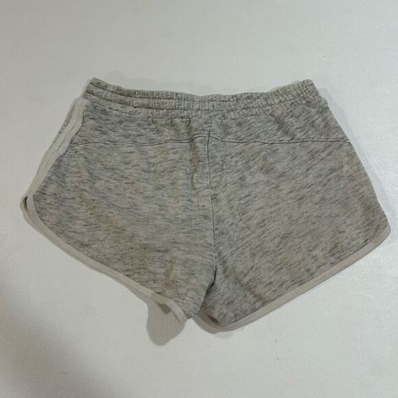 Hollister Gray Logo Drawstring Lounge Shorts Women’s Small Soft Athletic Casual - Picture 2 of 7